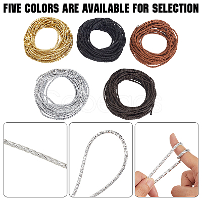 10M Round Imitation Leather Braided Cord WL-GF0001-32C-01-1