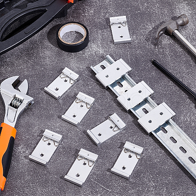 Aluminium Alloy DIN Rail Mounting Bracket FIND-WH0365-099-1