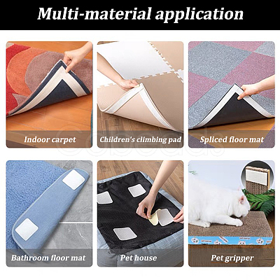 PU Self Adhesive Non Slip Carpet Stickers AJEW-WH0326-69F-1