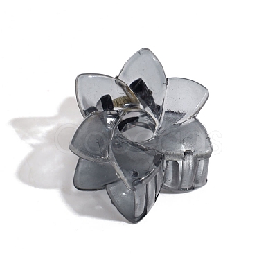 6-Petals Flower Shapes Plastic Claw Hair Clips PW-WG48387-02-1
