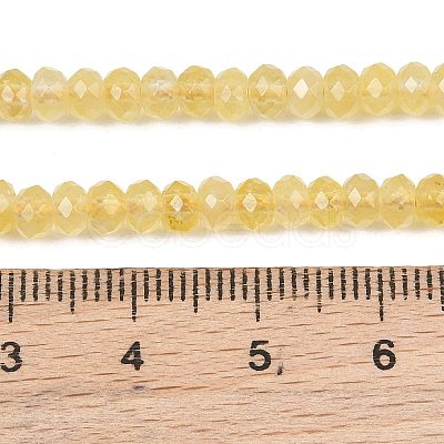Dyed Natural Malaysia Jade Rondelle Beads Strands X-G-E316-2x4mm-47-1