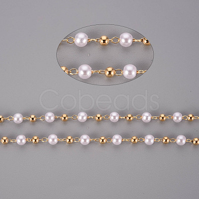 Handmade Brass Beaded Chains CHC-S012-005A-01-1