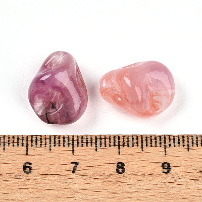Transparent Acrylic Beads X1-TACR-T028-44D-1
