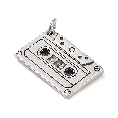 304 Stainless Steel Pendants STAS-S122-06AS-1