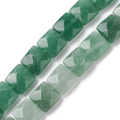 Natural Green Aventurine Beads Strands G-K359-B18-01-1