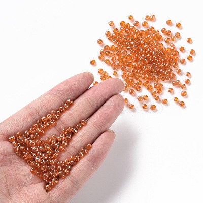 (Repacking Service Available) Glass Seed Beads SEED-C015-4mm-109B-1