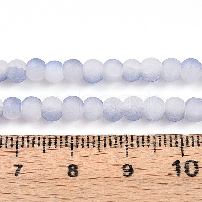 Crackle Glass Beads Strands GLAA-N009-4mm-07-1
