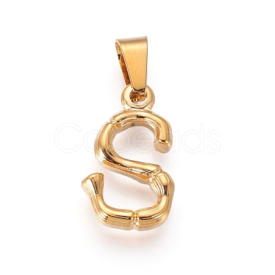 304 Stainless Steel Pendants X-STAS-F235-01G-S-1