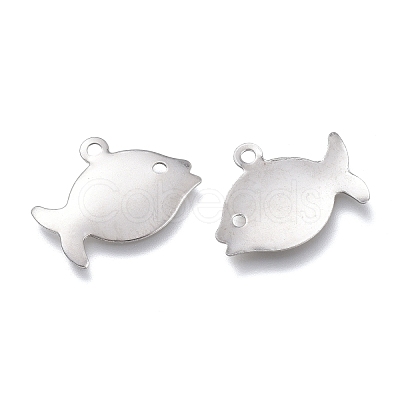Non-Tarnish 201 Stainless Steel Charms STAS-K212-09P-1