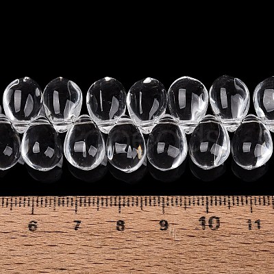 Transparent Glass Beads Strands X-GL-N005-02A-A01-1