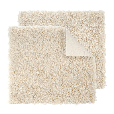 2Pcs Wool Hair Fabric DIY-PH0038-56A-1