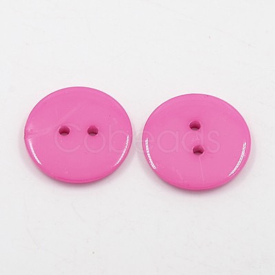 Acrylic Sewing Buttons BUTT-E084-B-02-1