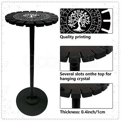 Wooden Wheel DJEW-WH0047-025-1