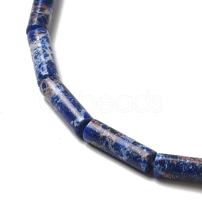 Synthetic Imperial Jasper Dyed Beads Strands X-G-D077-B01-12-1