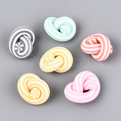 Handmade Polymer Clay Beads CLAY-N013-23-1