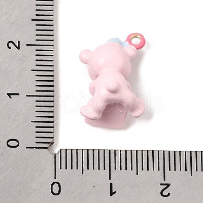 Alloy Enamel Pendants AL-CBA604F-03-1