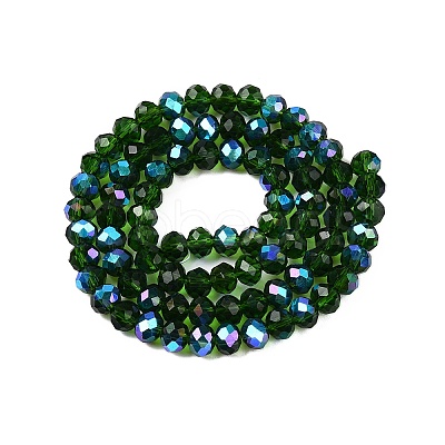 Electroplate Glass Beads Strands LS-EGLA-A044-T6mm-L24-1