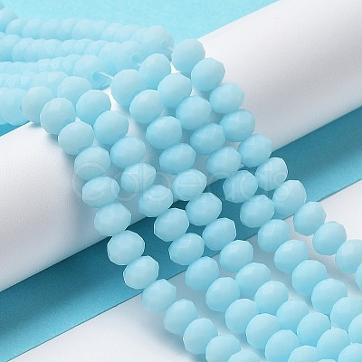 Glass Beads Strands X1-EGLA-A034-P4mm-MD06-1