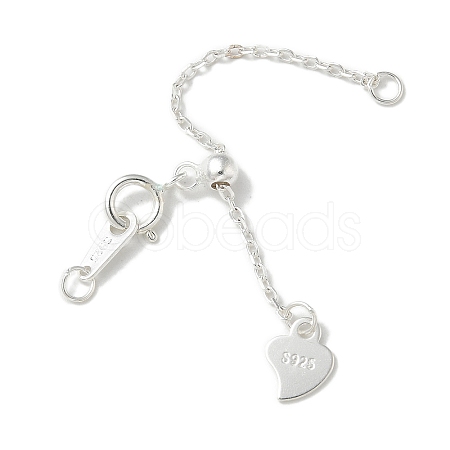 S925 Sterling Silver Chain Extender STER-R003-06S-1