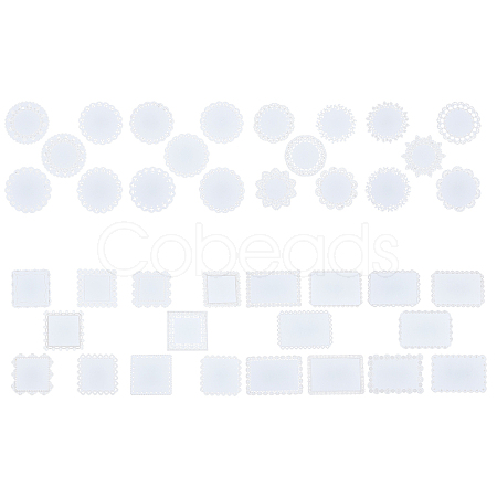 4Sets 4 Styles Lace Papers DIY-BC0002-90-1
