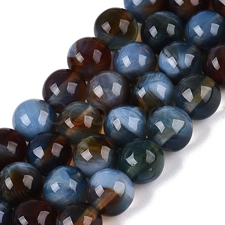 Imitation Lamowork Glass Beads Strands GLAA-Q106-07A-02-1
