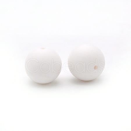 Silicone Beads Round Rubber Bead 15MM Loose Spacer Beads for DIY Supplies Jewelry Keychain Making FIND-SX0001-172-1