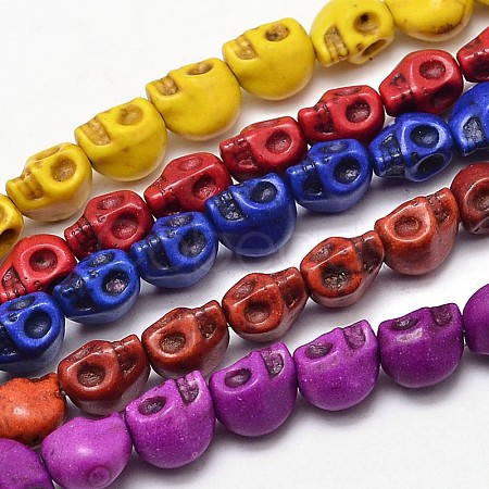 Dyed Synthetic Turquoise Bead Strands G-M145-M-A-1