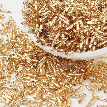 Glass Twist Bugles Seed Beads TTSDB6MM22-1