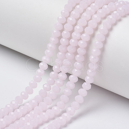 Glass Beads Strands X-EGLA-A034-J8mm-D02-1
