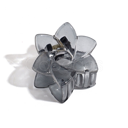 6-Petals Flower Shapes Plastic Claw Hair Clips PW-WG48387-02-1