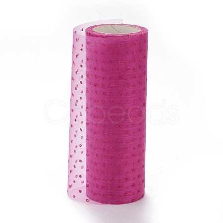 Glitter Deco Mesh Ribbons OCOR-H100-D05-1