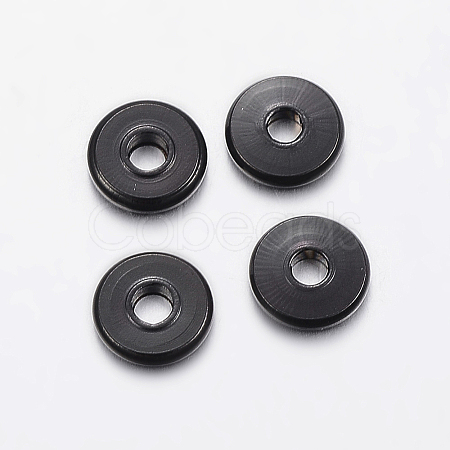 Ion Plating(IP) 304 Stainless Steel Spacer Beads LS-STAS-F136-02B-1