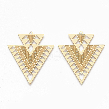 304 Stainless Steel Pendants STAS-S079-105-1