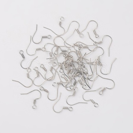 Iron Earring Hooks E133-S-1