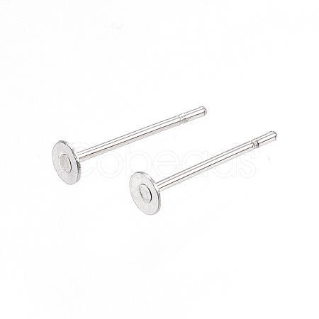 Non-Tarnish 304 Stainless Steel Stud Earring Findings A-STAS-D448-088P-2mm-1