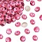 Preciosa&reg MAXIMA Crystal Round Stones, Czech Crystal, Bicone(436 11 177 Rivoli), Dura Foiling, 70010 Rose, SS47(10.55~10.9mm)