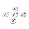 Non-Tarnish 304 Stainless Steel Charms STAS-Q201-T445-10S-3