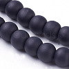 Baking Paint Transparent Glass Bead Strands X-GLAA-S031-4mm-38-3