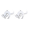 Non-Tarnish 201 Stainless Steel Pendants STAS-N098-083P-3