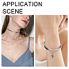 64Pcs 4 Styles Natural Mixed Stone Pendants FIND-CA0006-48-6
