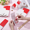 44Pcs 2 Styles Paper Candy Packaging Boxes with Window CON-BC0007-67-3