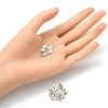 20Pcs Pointed Back Glass Rhinestone Cabochons RGLA-YW0002-01-4