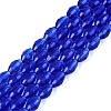 Transparent Glass Beads Strands GLAA-N071-01A-A14-1
