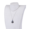 Brass Pendant Necklaces NJEW-JN02046-4
