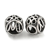 304 Stainless Steel Beads Rhinestone Settings STAS-O002-01M-AS-2