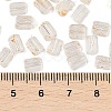 Transparent Spray Painted Glass Seed Beads SEED-L011-10A-05-4