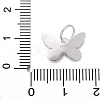 925 Sterling Silver Enamel Butterfly Charms STER-D300-28P-05-3