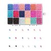 FGB 450G 18 Colors 12/0 Grade A Round Glass Seed Beads SEED-JP0012-05-2mm-1