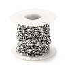 Tarnish Resistant 304 Stainless Steel Dapped Chains STAS-B040-01P-3