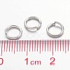 Brass Open Jump Rings JRC7mm-NF-3